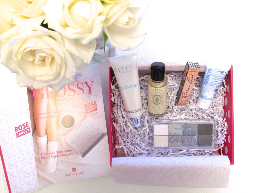 Glossybox novembre 2015 : édition RoseCarpet