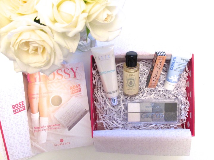 glossybox novembre 2015 rosecarpet