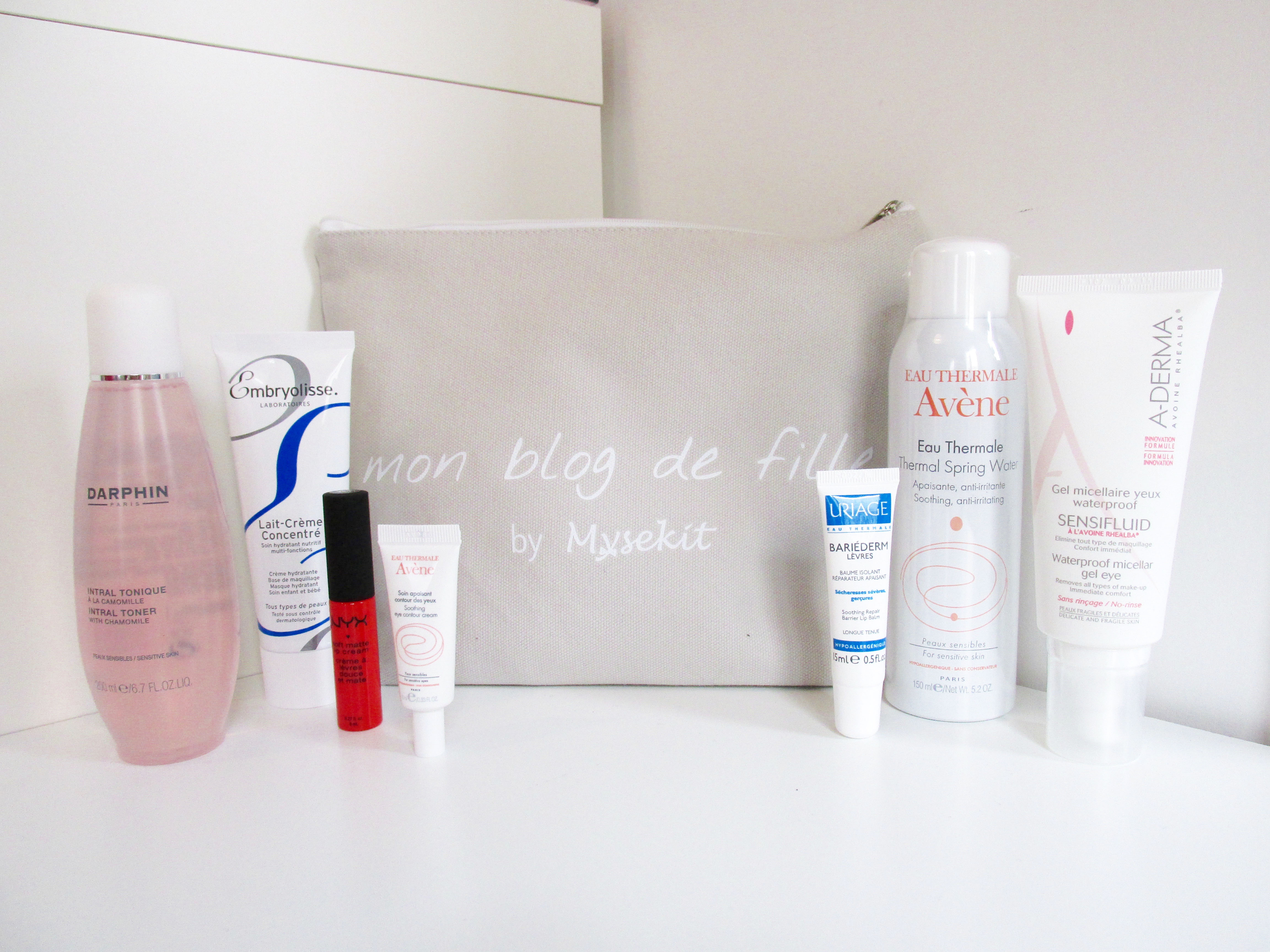 mysekit trousse beauté mon blog de fille helene legastelois