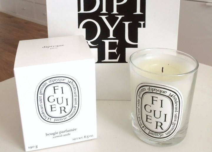 bougie parfumée candle diptyque figuier