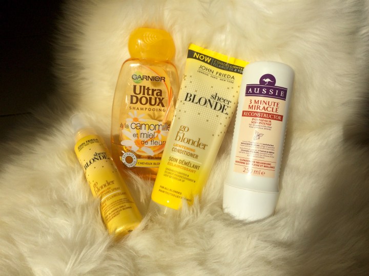 comment entretenir cheveux blond blonde produits capillaires john frieda sheer blonde