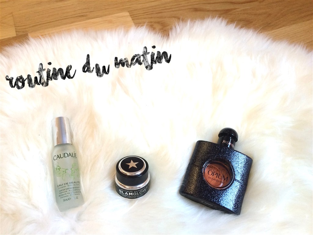 Ma routine soin du&nbsp;matin