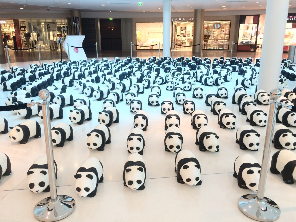 1600 pandas envahissent Beaugrenelle&nbsp;!