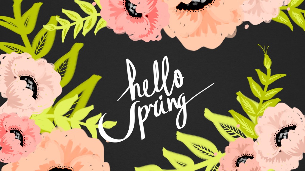Fonds d&rsquo;écran pour ordinateur : Hello&nbsp;Spring