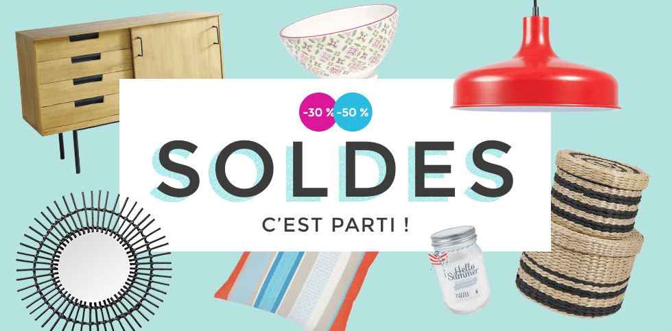 Haul déco – soldes été 2016 : Maisons du&nbsp;Monde