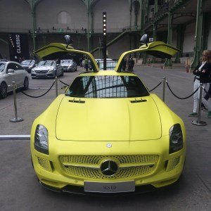 mercedes exposition voiture belles étoiles grand palais paris sls