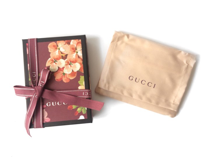porte cartes gucci blooms 2016