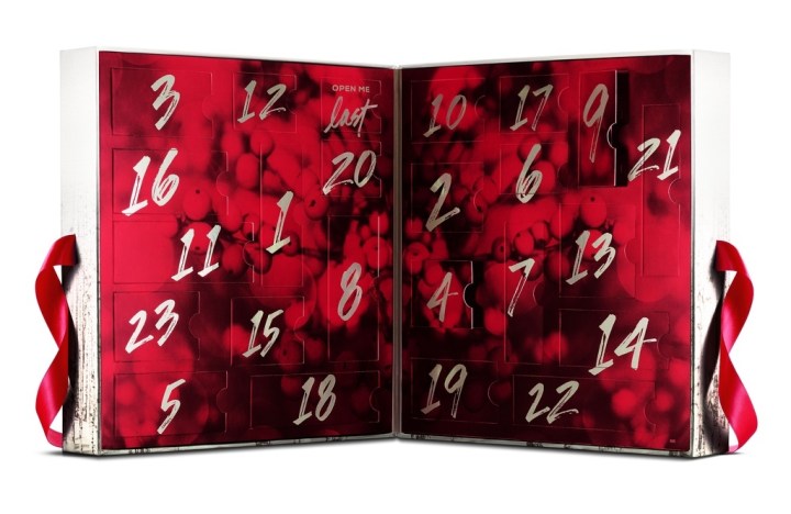 calendrier de l'avent noel 2016 maquillage beauté cosmétiques bare minerals