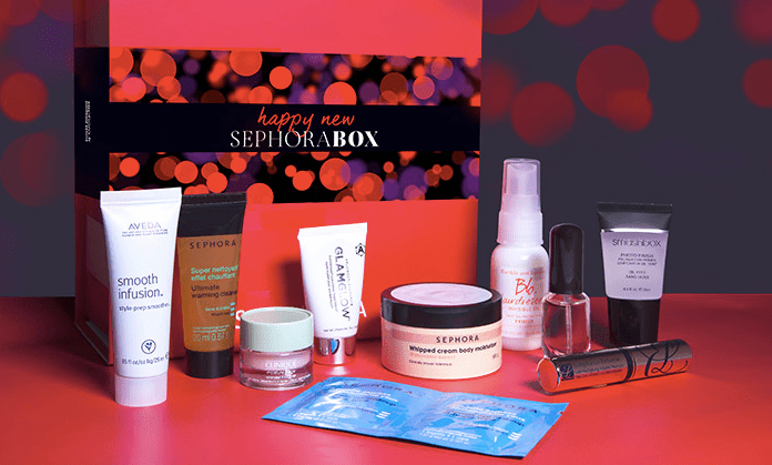 happy new sephora box beauté