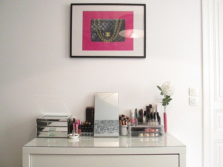 Mon rangement maquillage