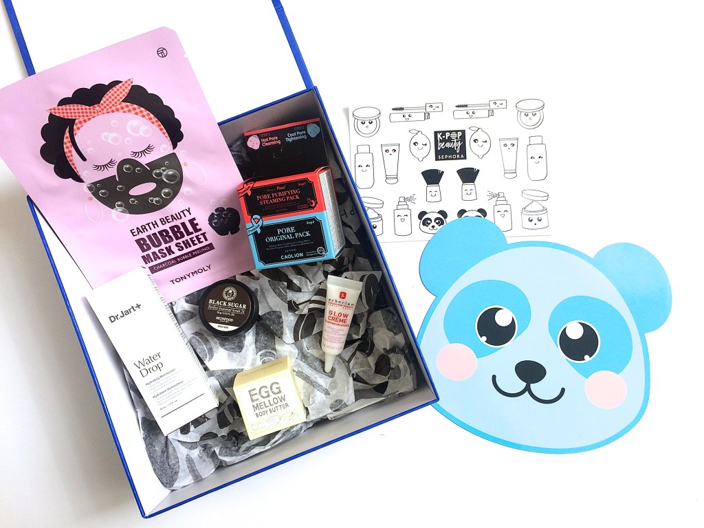 Revue : la Sephora Box K-Pop&nbsp;Beauty