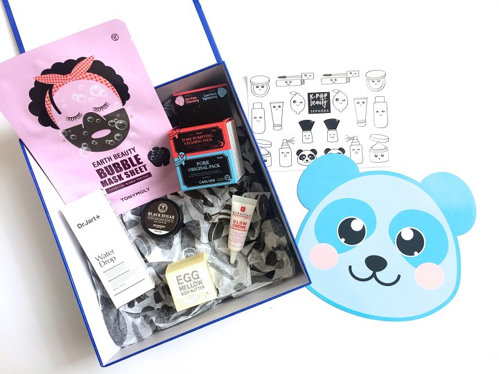 Revue : la Sephora Box K-Pop&nbsp;Beauty