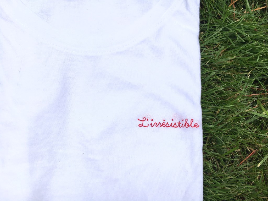 Bon plan : un t-shirt brodé offert&nbsp;!