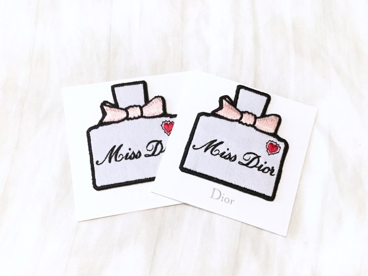 bon plan beauté patch écussion miss dior sephora cadeau gratuit