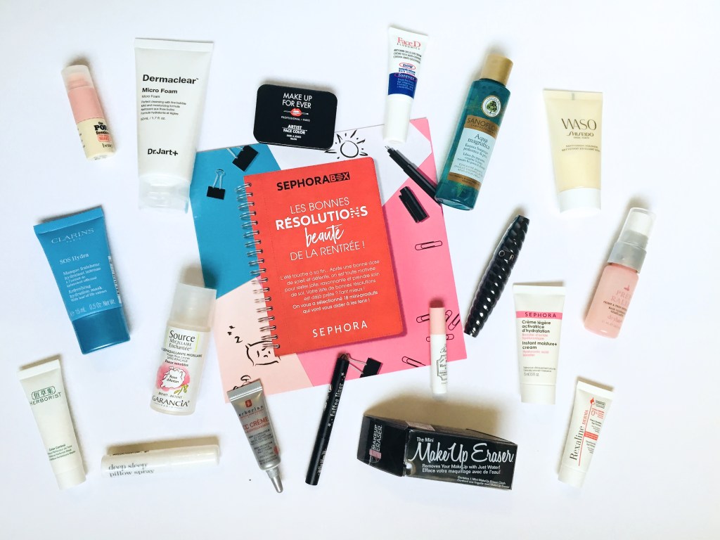 Revue : la Sephora Box rentrée&nbsp;2017