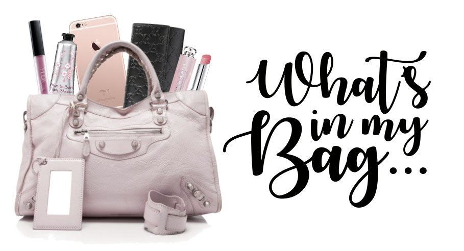 What&rsquo;s in my bag&nbsp;?