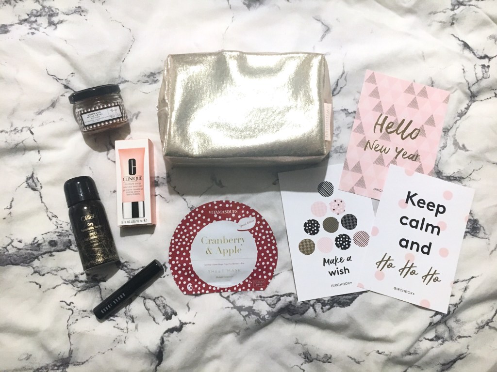 Revue : Birchbox de décembre 2017