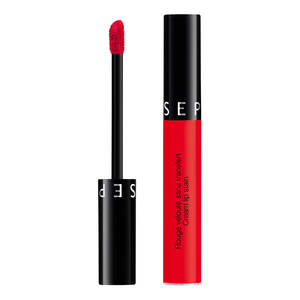 sephora cream lip stain rouge velouté sans transfert offert magazine elle bon plan mars 2018 always red