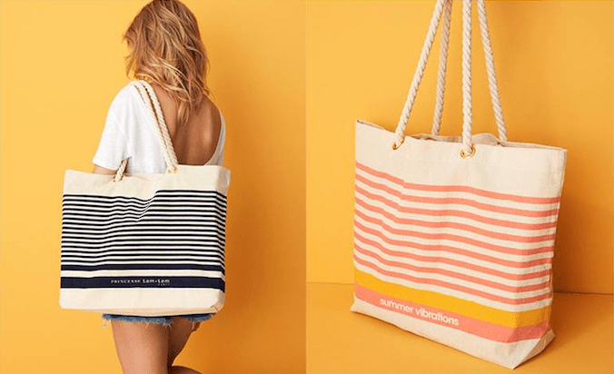 sac de plage princess tam tam cadeau magazine marie claire juillet 2018