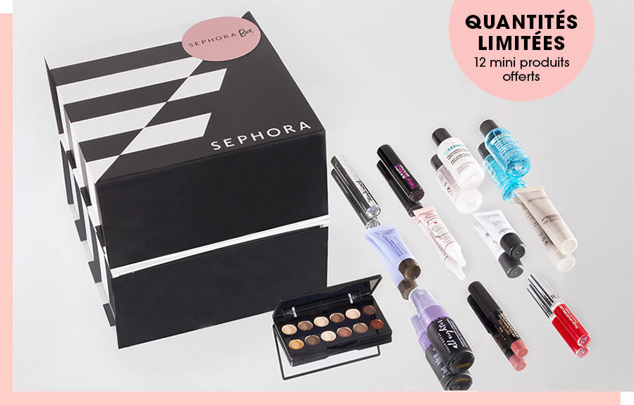 Bon plan : Sephora box 100%&nbsp;makeup