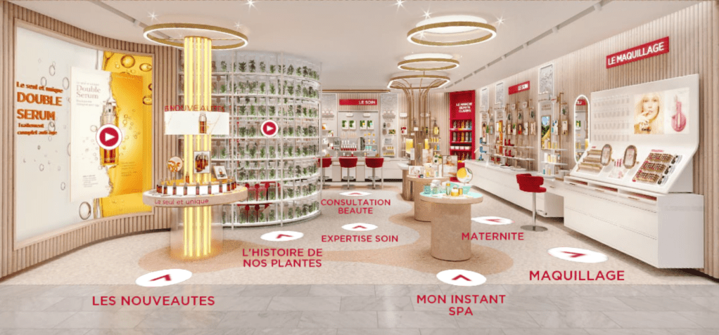 Clarins dévoile sa première boutique&nbsp;virtuelle