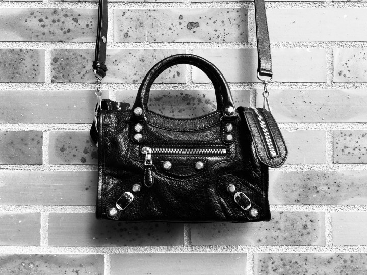balenciaga sac classic city mini noir