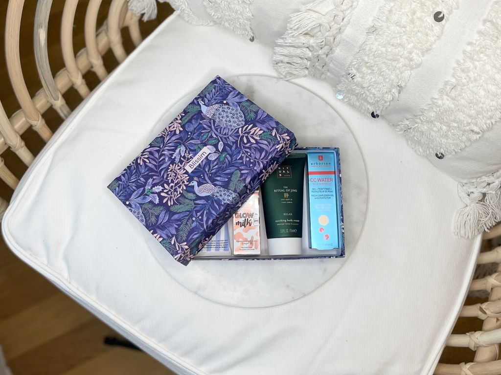 Blissim box de novembre&nbsp;2021